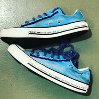 Carica l&#39;immagine nel visualizzatore di Gallery, CONVERSE ALL-STAR BASSE AZZURRE #
