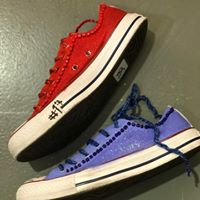 Carica l&#39;immagine nel visualizzatore di Gallery, CONVERSE ALL-STAR BASSE BICOLOR#17
